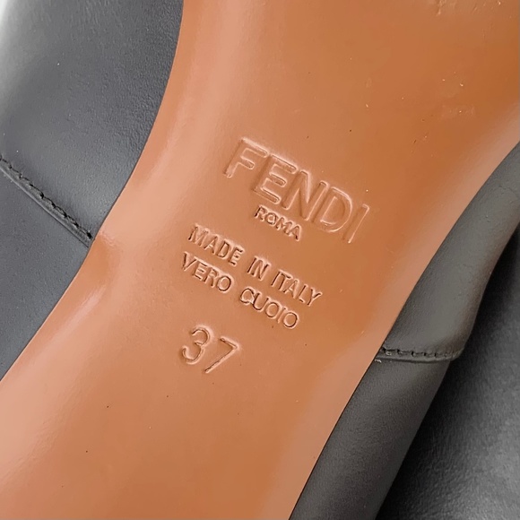 FENDI Rockoko Heel Boots - Picture 9 of 9